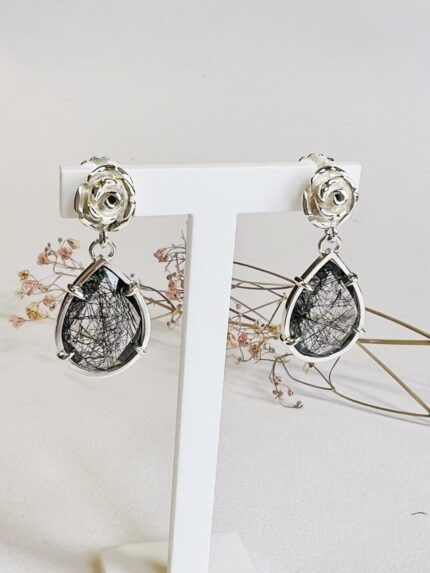 earrings-silver-rose-black-turmaline-quartz-mary-benedict