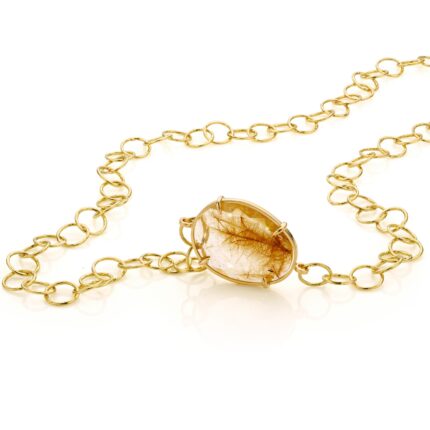 Elegante-schakelketting-geel-goud-rutielkwarts